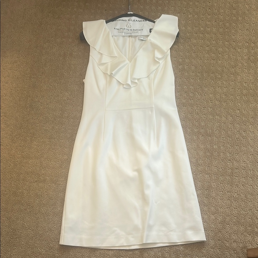 Trina Turk white cocktail dress